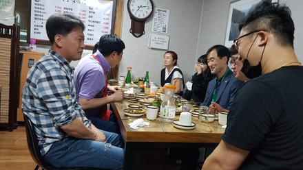 방사선과 교강사 워크샵 회식